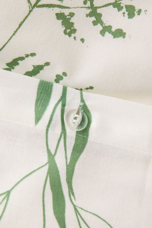 Botanica Patterned Brushed Cotton Duvet Cover Set #3