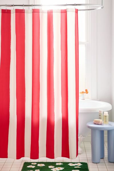 Modern Craft Striped Shower Curtain
