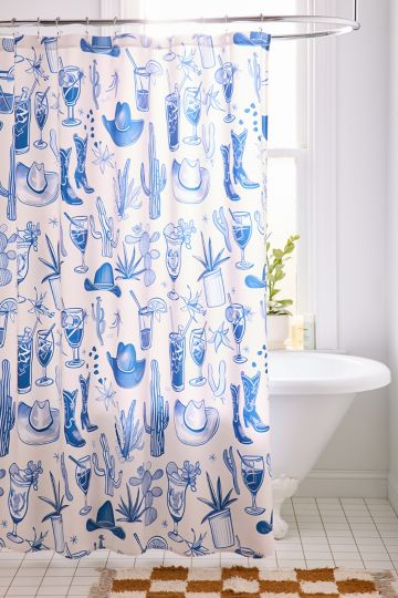 Mariana Tile Shower Curtain