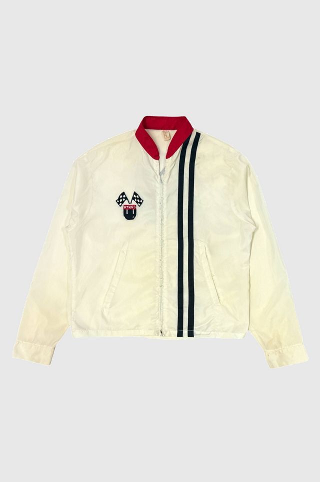 Vintage 1970's Wynn Striped Racing Jacket | Urban Outfitters
