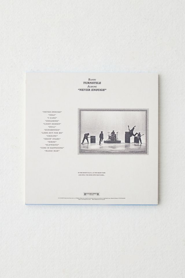 Turnstile - NEVER ENOUGH UO Exclusive LP #3