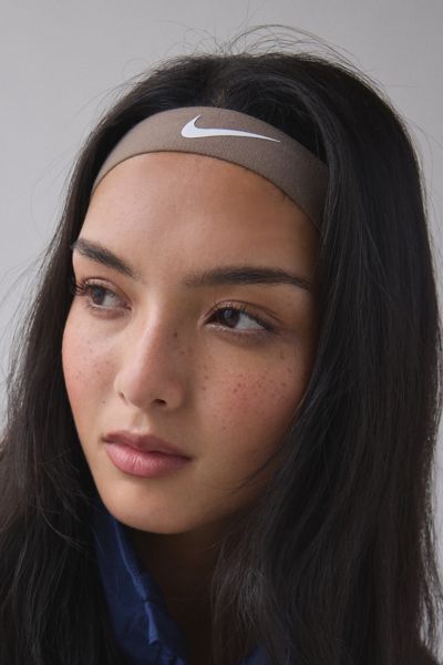 Nike Flex Headband 2-pack In Mink Brown/sail, Women's At Urban Outfitters In Brown