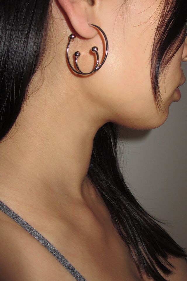 RIMOR The Pierced XL Hoops #2