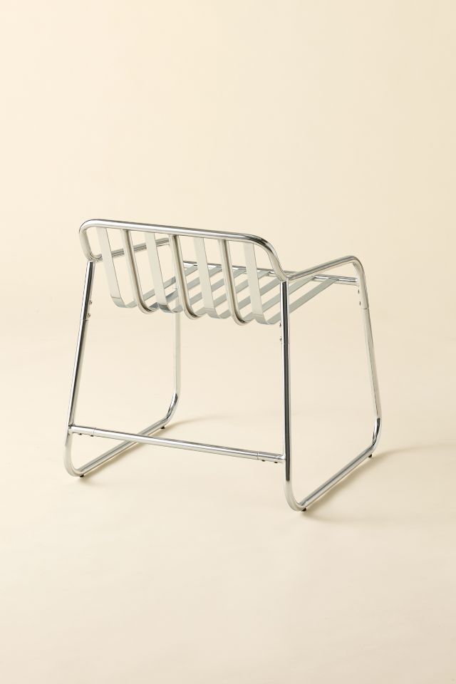 Boden Slatted Chrome Dining Chair - Set Of 2 #3