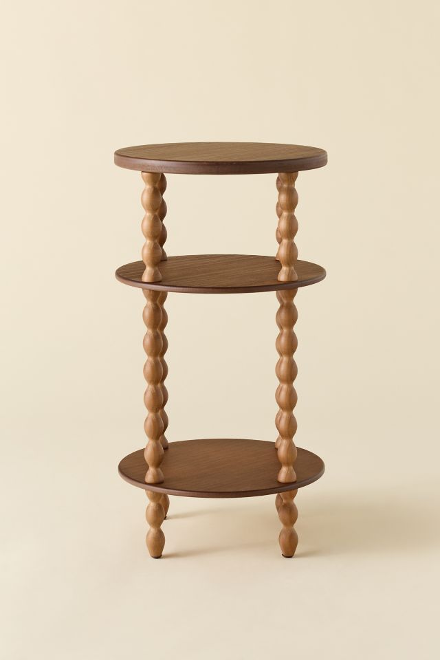 Lys Round 3-Tier Side Table #1