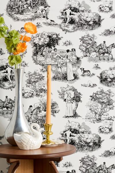 Rachel Antonoff The Chase Toile Removable Wallpaper