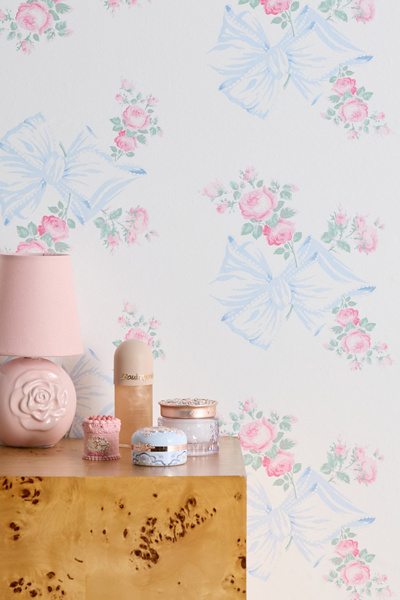 LoveShackFancy Rosa Beaux Wallpaper - Thumbnail 2