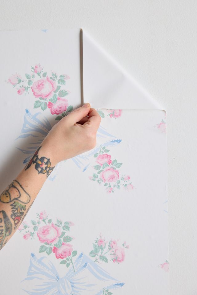 LoveShackFancy Rosa Beaux Removable Wallpaper #2