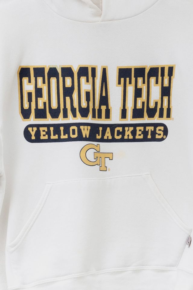 Vintage Y2K Distressed Georgia Tech Russell Athletic Hoodie Sweatshirt #1