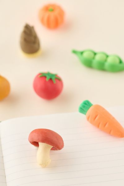 Iwako Vegetable Eraser Set