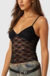 Edikted Eira Sheer Lace Tank Top