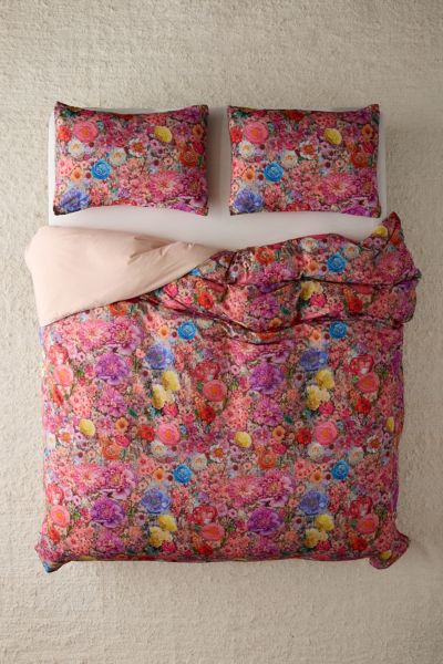 Yara Whimsical Floral Duvet Cover