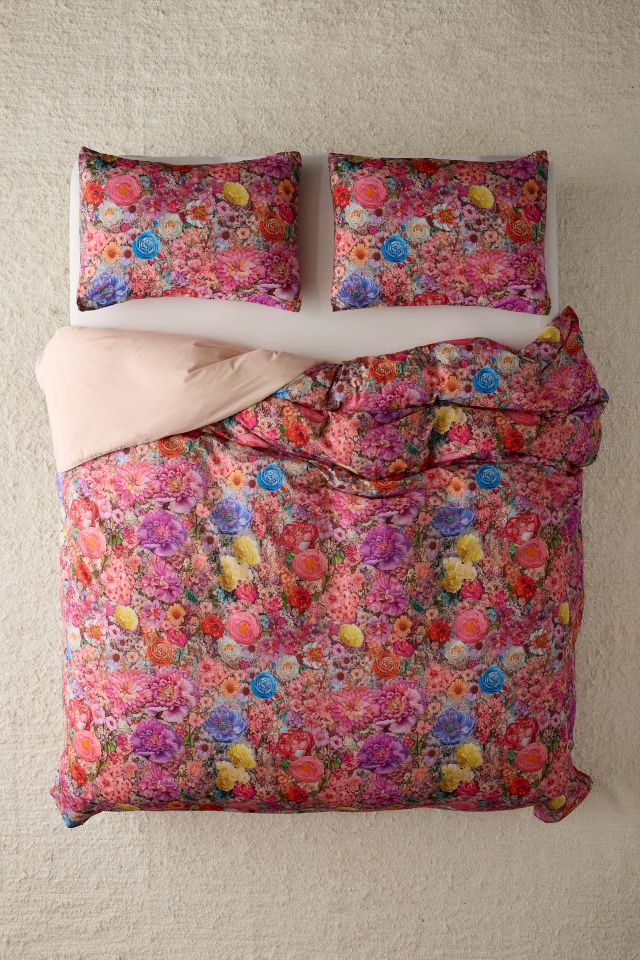 Yara Whimsical Floral Duvet Cover #1