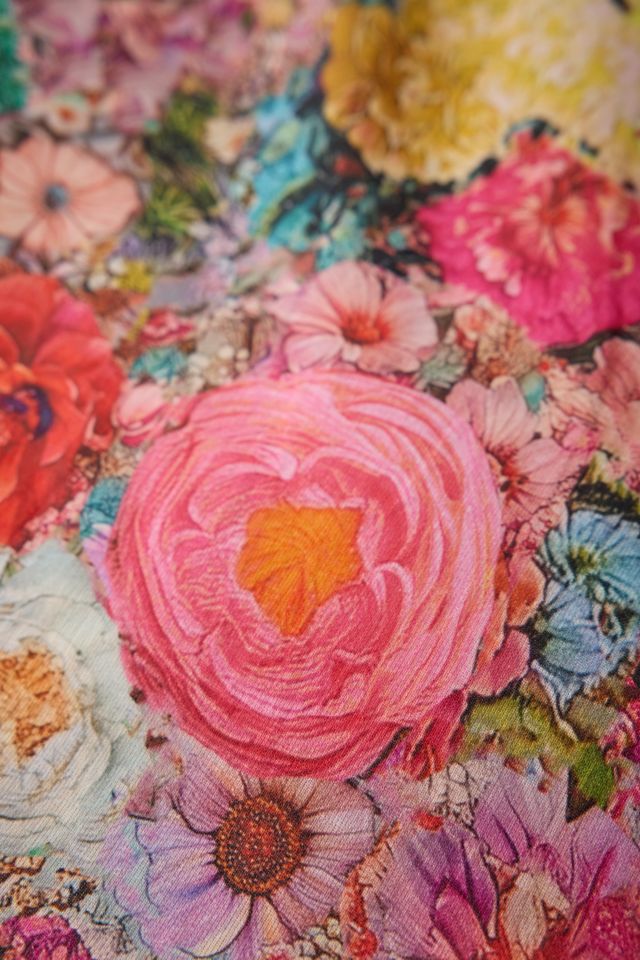 Yara Whimsical Floral Duvet Cover #2
