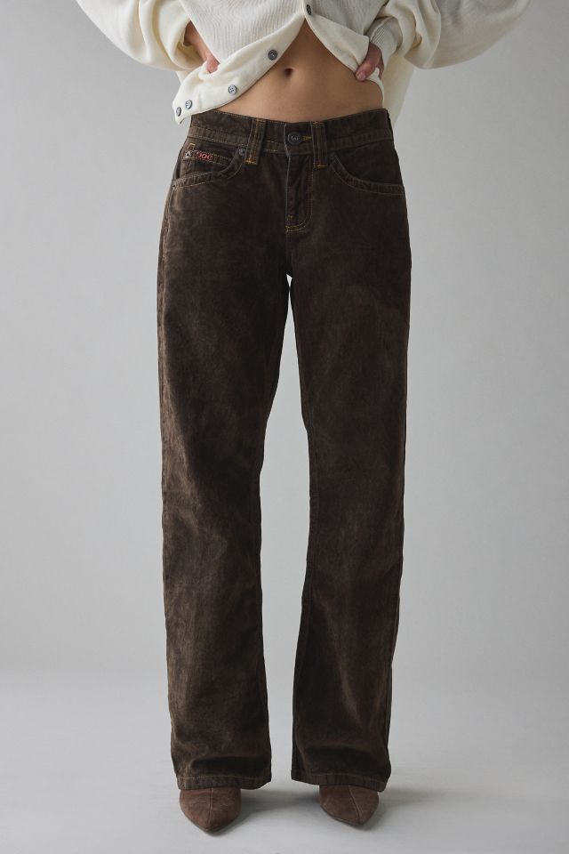 BDG Kayla Flocked Low-Rise Jean #1