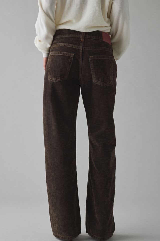 BDG Kayla Flocked Low-Rise Jean #3