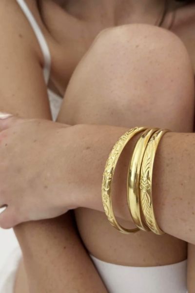 Gemini Jewels Primrose Bangle Stack