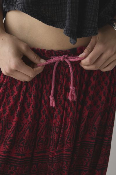 ReMADE By UO Overdyed Gauze Maxi Skirt