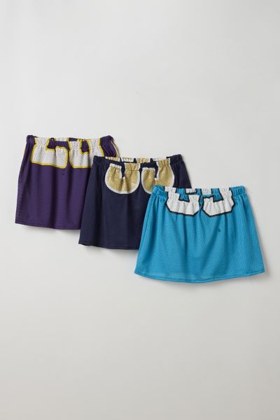 ReMADE By UO Football Jersey Low-Rise Micro Mini Skirt