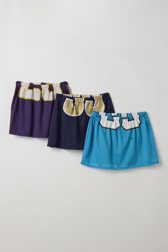 ReMADE By UO Football Jersey Low-Rise Micro Mini Skirt #1