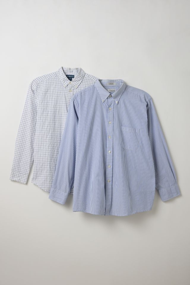 Vintage By UO Branded Printed Button-Down Shirt #2