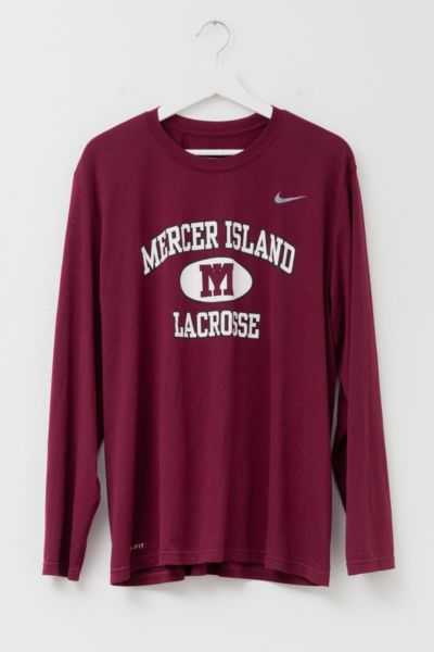 Vintage Y2K Nike Dri-Fit Long Sleeve Lacrosse T-Shirt
