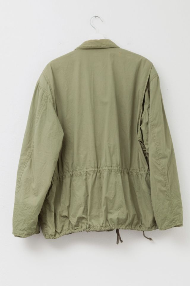 Vintage 1990s Faconnable Green Light Weight Safari Jacket #2