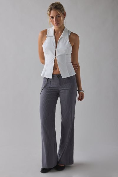 Pantalon ample taille basse en sergé UO Feeling It