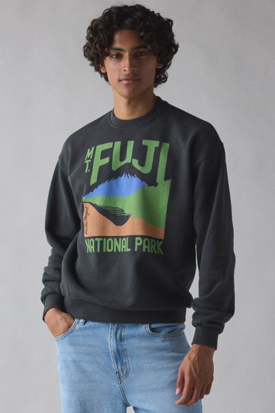 Parks Project Mt. Fuji National Park Graphic Crew Neck Sweatshirt