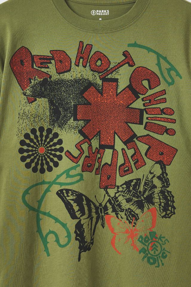 T-shirt graphique Parks Project X Red Hot Chili Peppers Bird #3