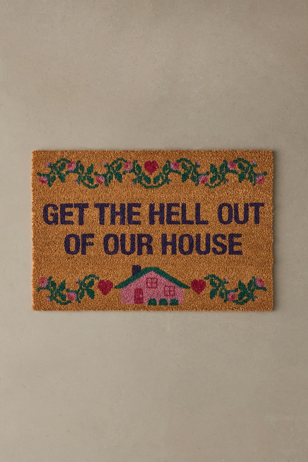 Get Out Coir Doormat - Multi, 20X30