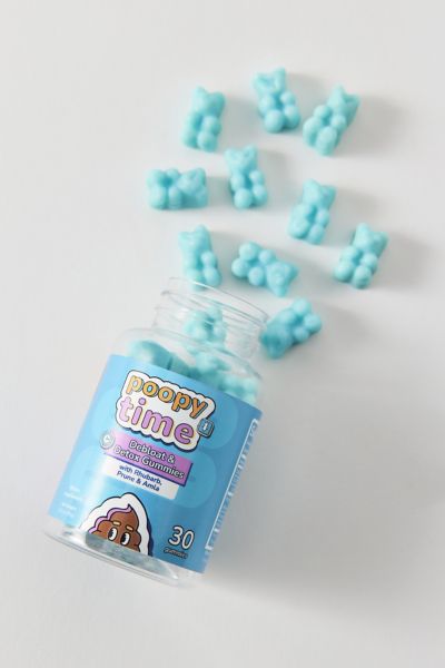 Poopy Time Debloat & Detox Gummies Dietary Supplement