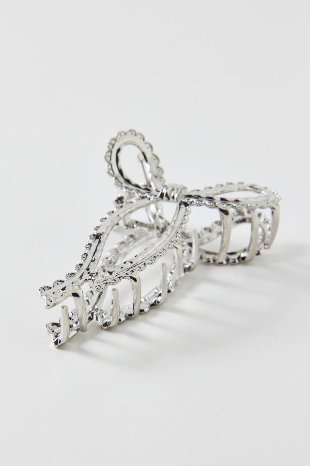 Juliette Metal Hair Bow Claw Clip #2