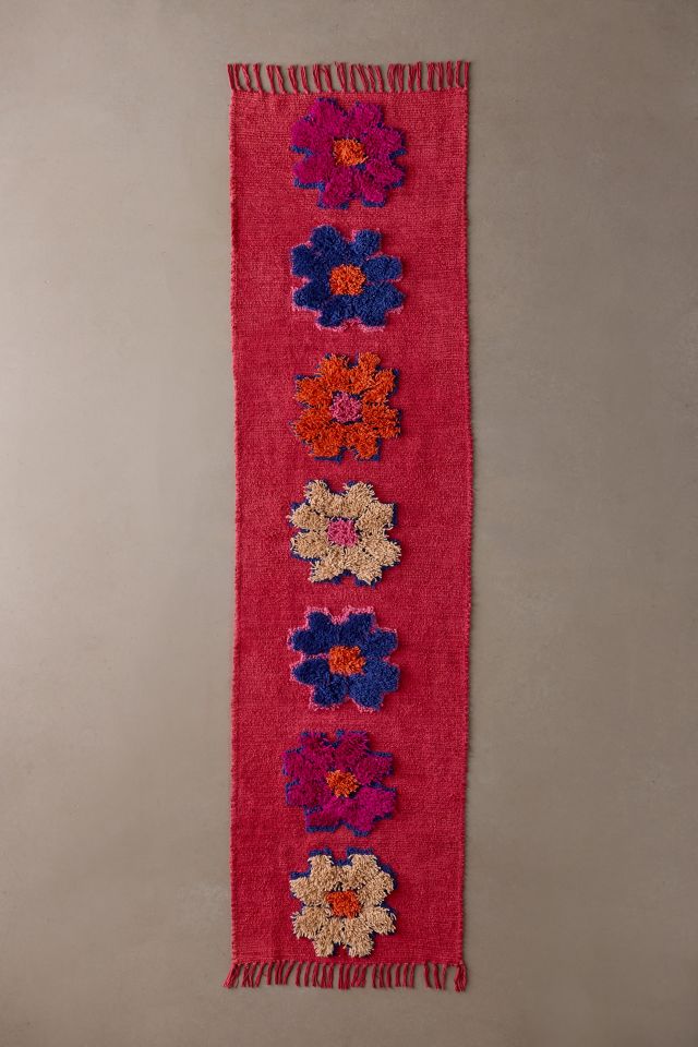 Parisa Floral Shaggy Tufted Rug #3