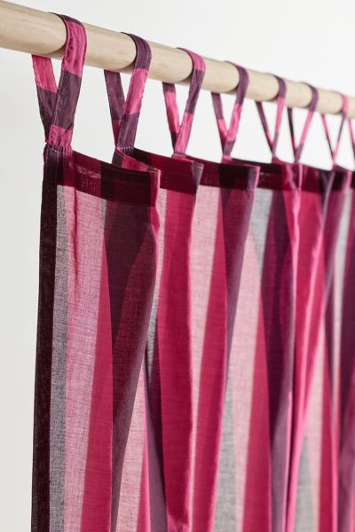 Striped Patterned Window Panel