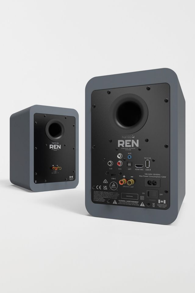 Kanto REN Powered Bluetooth Bookshelf Speakers - Pair #1