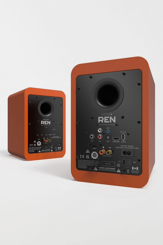 Kanto REN Powered Bluetooth Bookshelf Speakers - Pair #1
