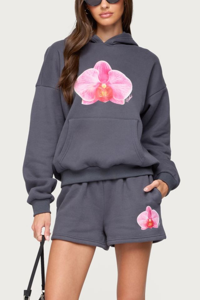 Edikted Orchid Babe Hoodie Sweatshirt #2