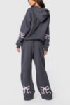 Edikted Bonney Bow Detail Sweatpants