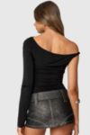 Edikted Asymmetric Off Shoulder Bodysuit