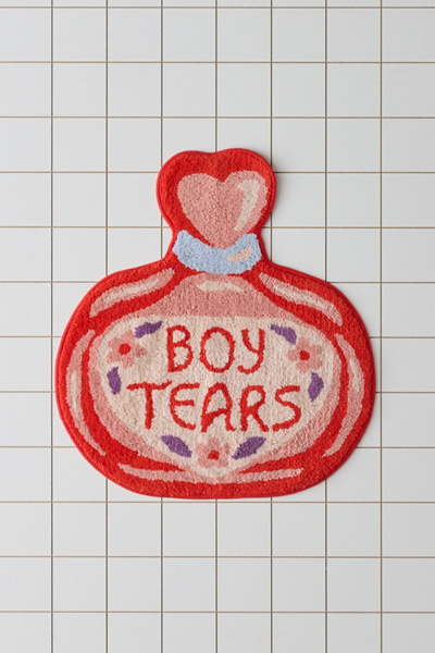 Urban Outfitters Potion Shaped Tufted Bath Mat