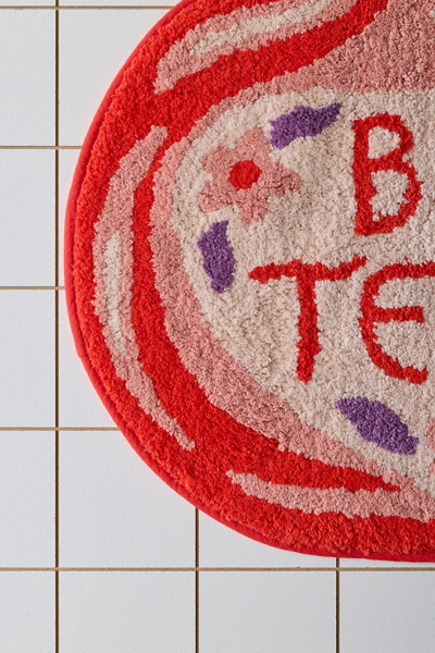 Urban Outfitters Potion Shaped Tufted Bath Mat - Thumbnail 2