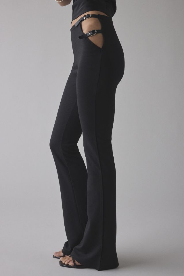 Lioness Rebel Bucke Cutout Detail Low-Rise Flare Pant #3
