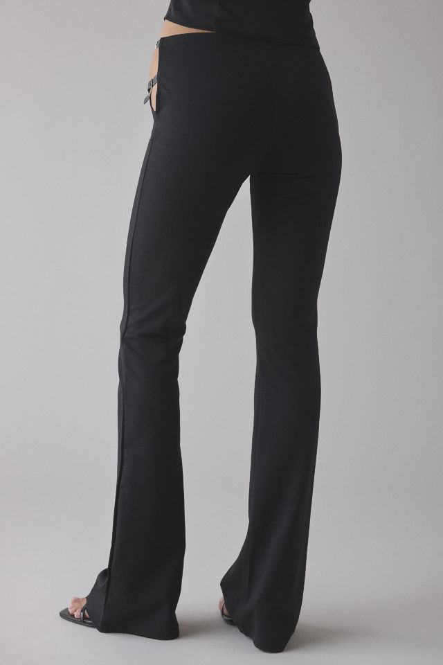 Lioness Rebel Bucke Cutout Detail Low-Rise Flare Pant #4