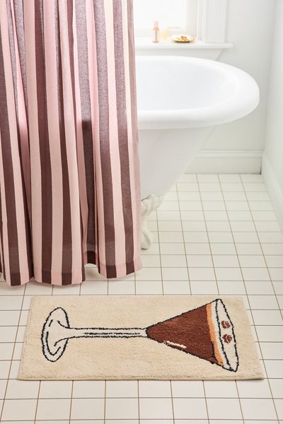Espresso Martini Plush Tufted Bath Mat
