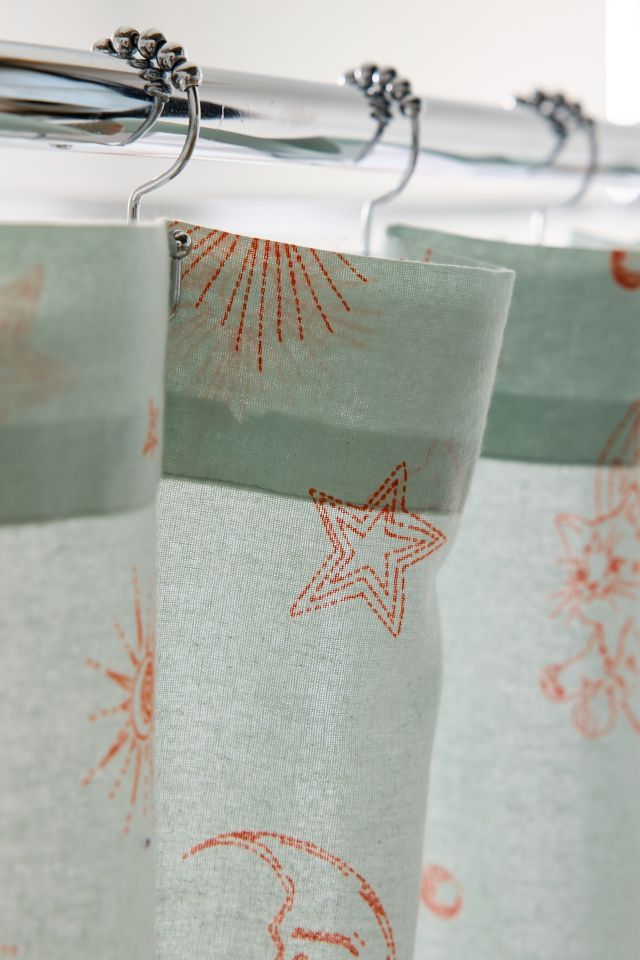 Cosmic Kitties Patterned Shower Curtain #2