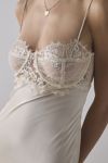 Lioness Angelic Lace Trim Babydoll Satin Slip