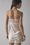 Lioness Angelic Lace Trim Babydoll Satin Slip