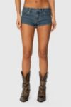 Edikted Jagger Low Rise Denim Shorts