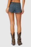 Edikted Jagger Low Rise Denim Shorts